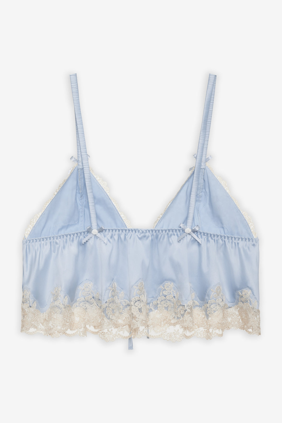 Jaden Sleep Top — Dusty Blue