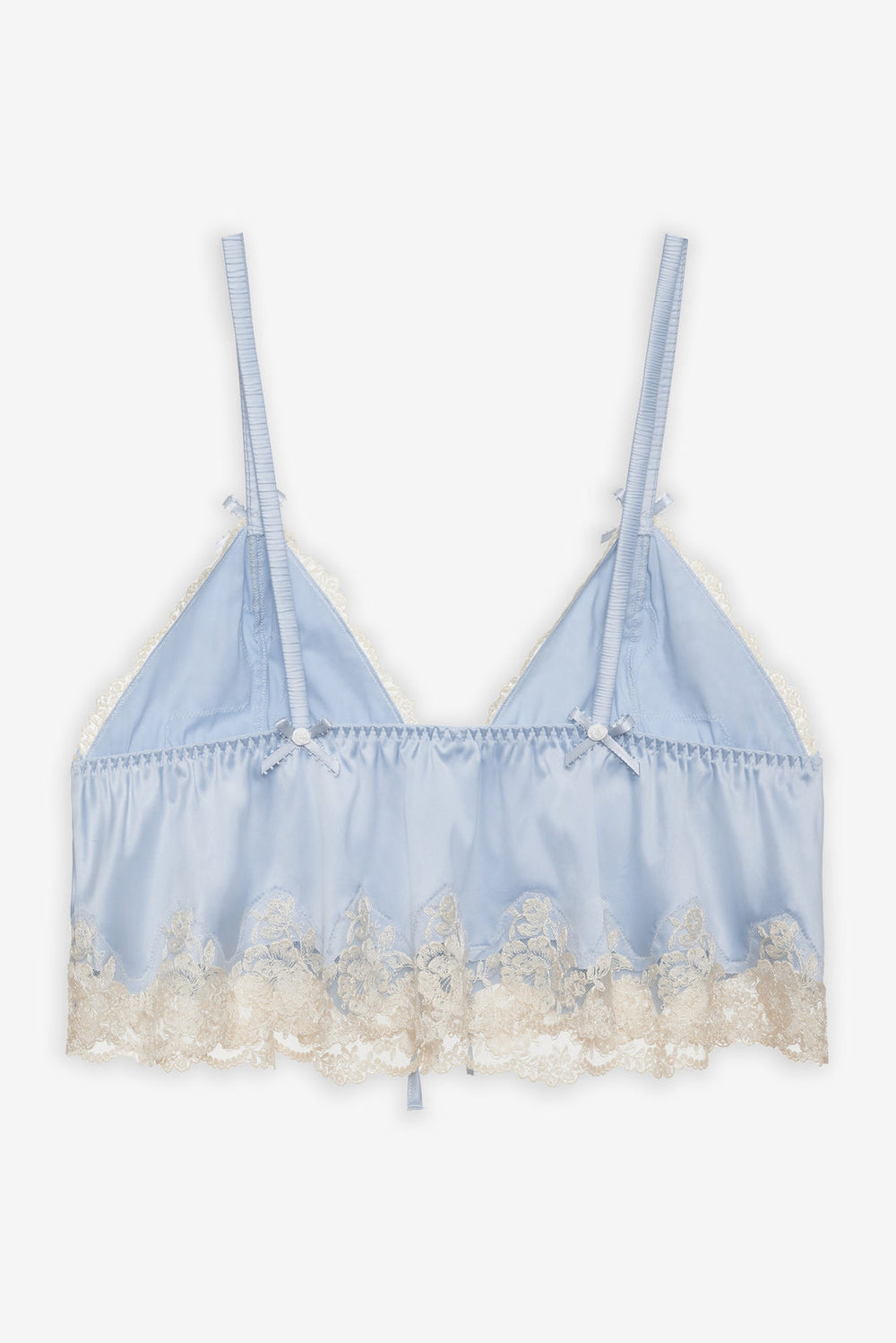 Jaden Sleep Top — Dusty Blue