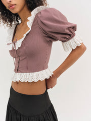 Noam Top — Burgundy