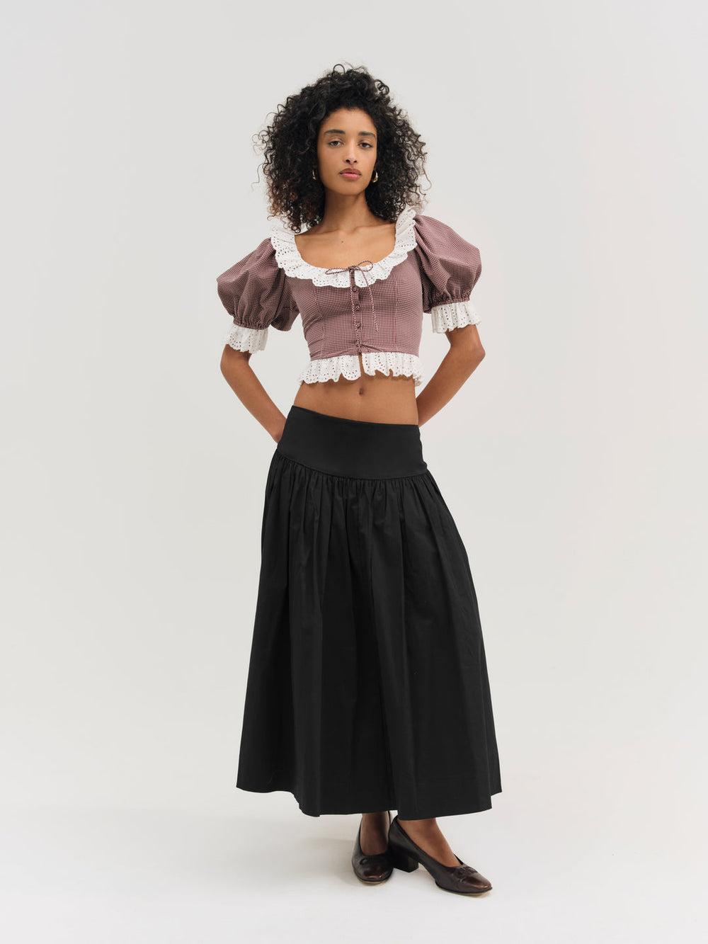 Noam Top — Burgundy