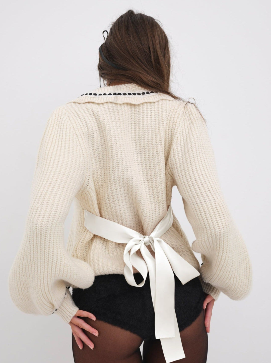 Jade Cardigan — Cream