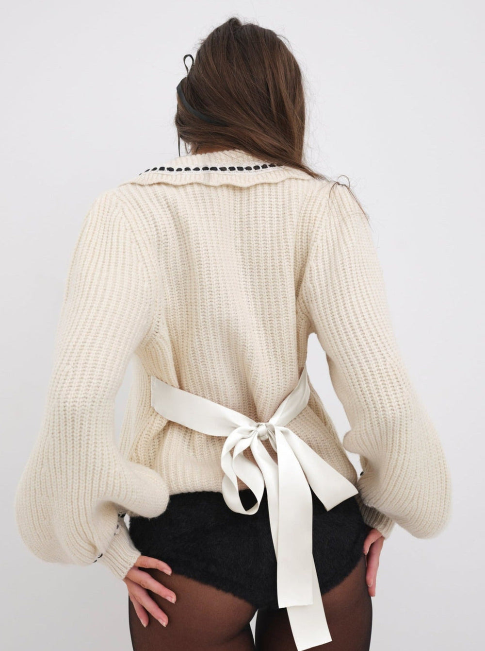 Jade Cardigan — Cream
