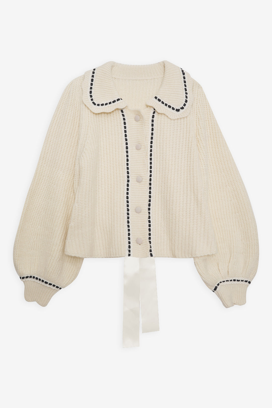 Jade Cardigan — Cream