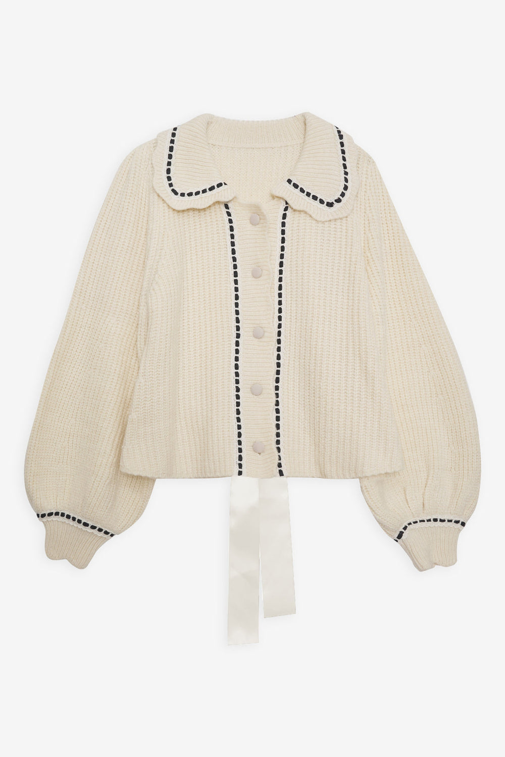 Jade Cardigan — Cream