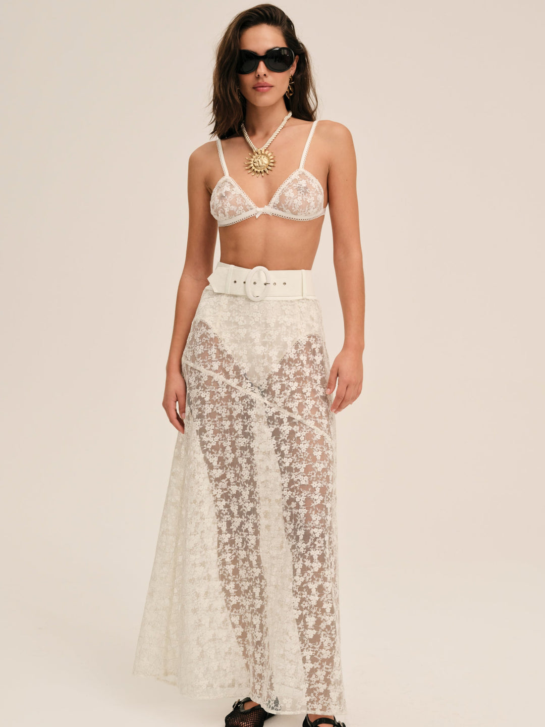 Ciao Lace Bralette — Natural