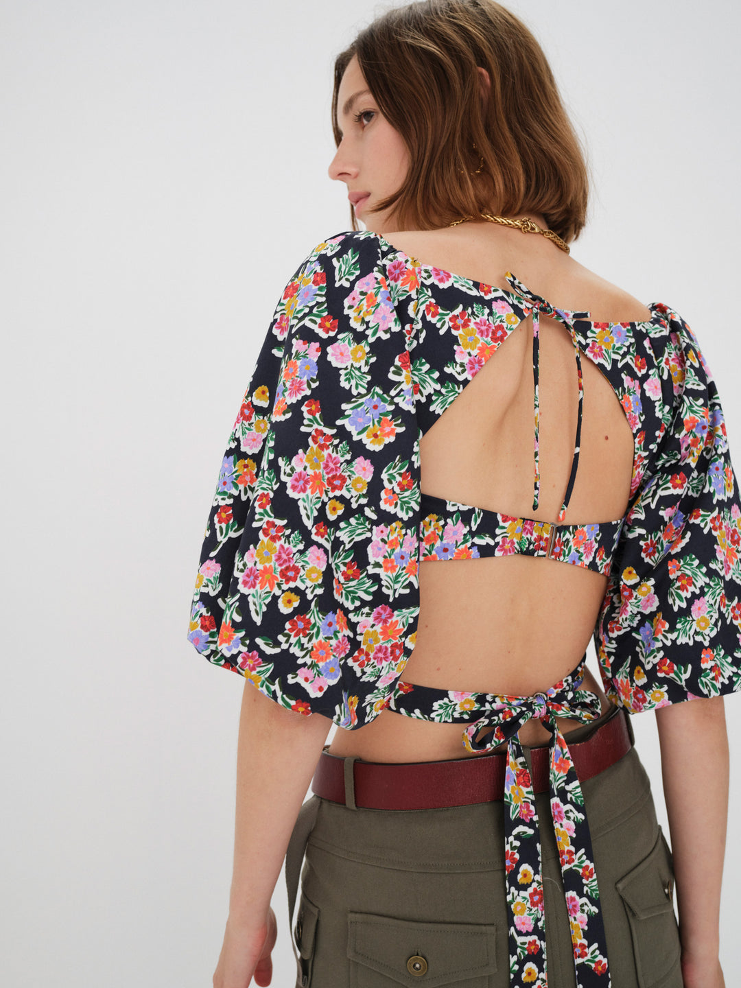 Tate Crop Top — Multi