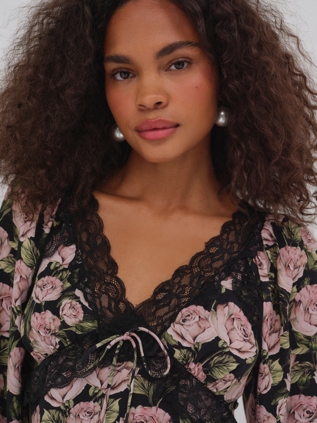 Clarisse Blouse — Black