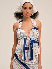 Cassandra Top — Blue