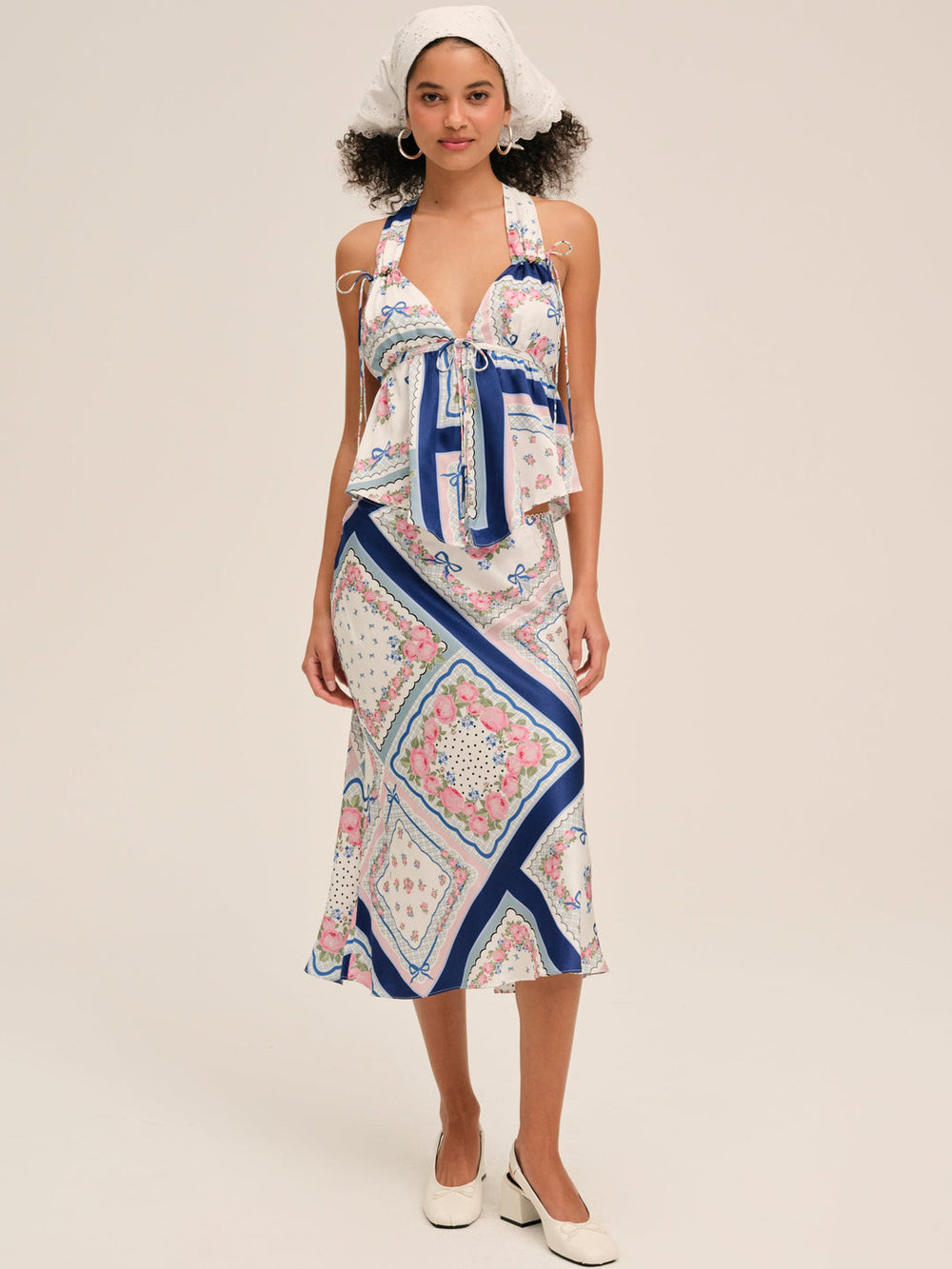 Cassandra Top — Blue