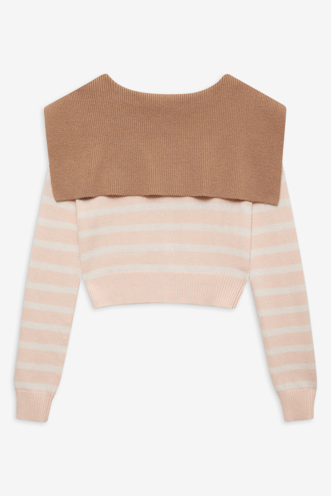 Sophia Stripe Cardigan — Pink