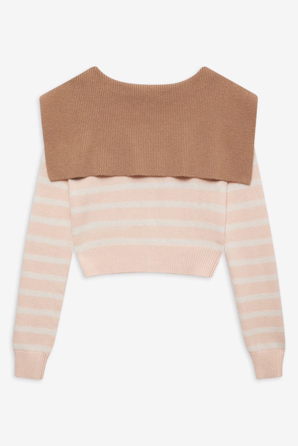 Sophia Stripe Cardigan — Pink