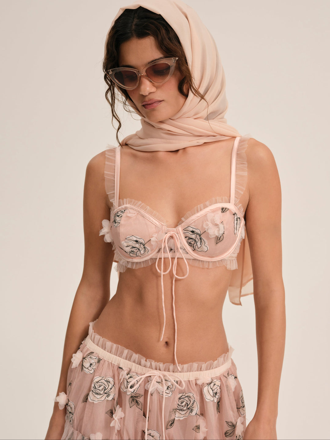 Blushing Rose Bra Top — Blush