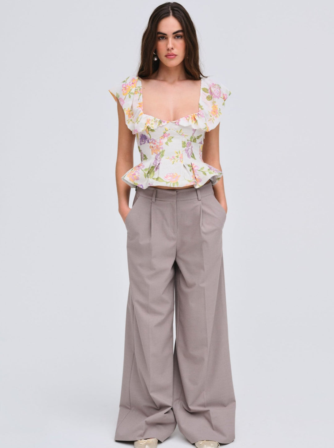 Cleodora Top — White