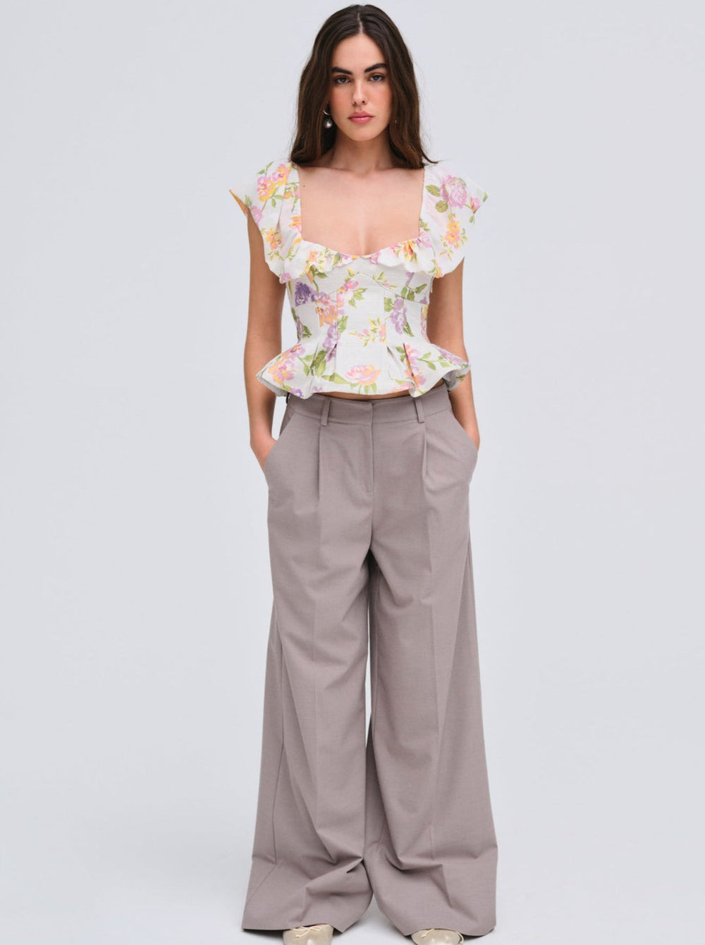 Cleodora Top — White