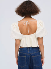 Valencia Top — Cream