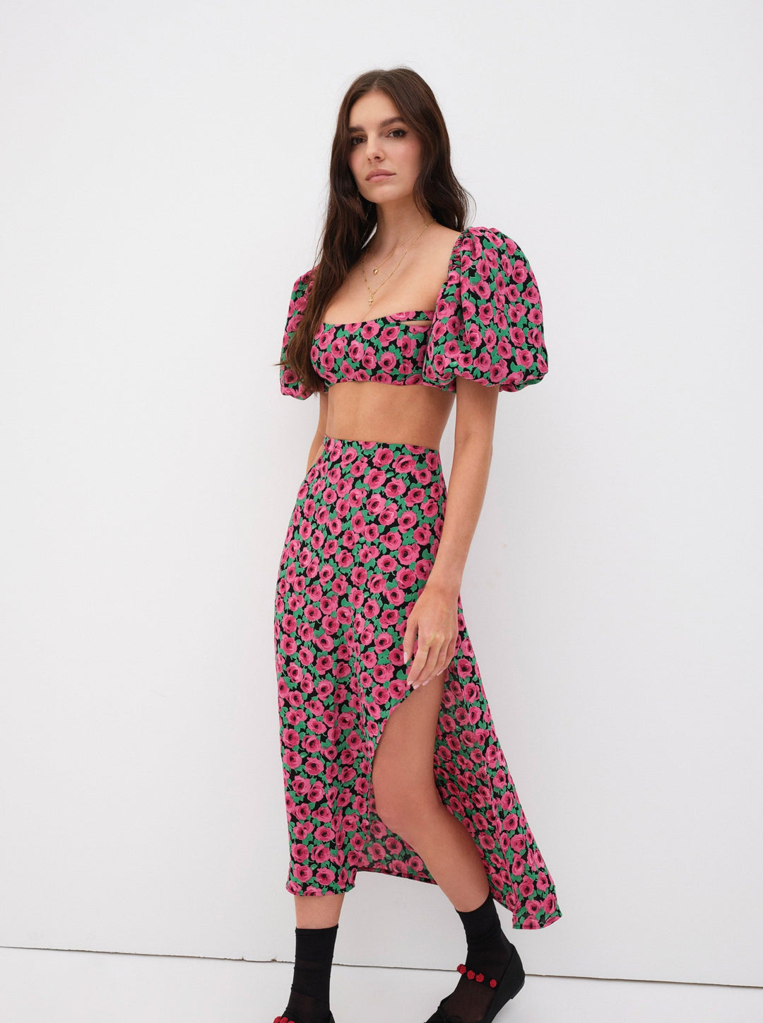 Dolcetto Crop Top — Red