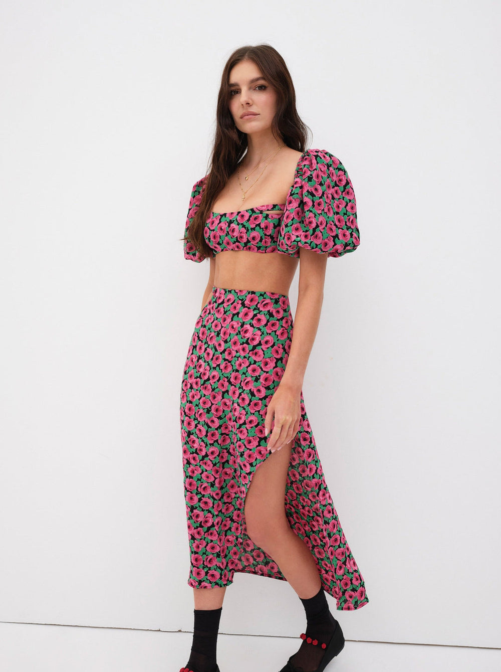 Dolcetto Crop Top — Red