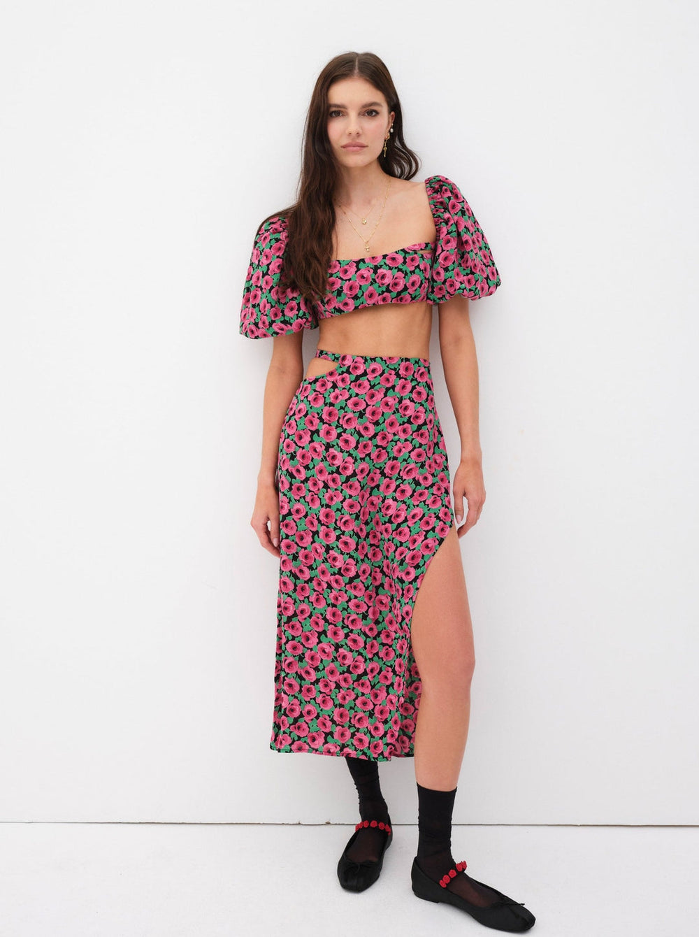 Dolcetto Crop Top — Red