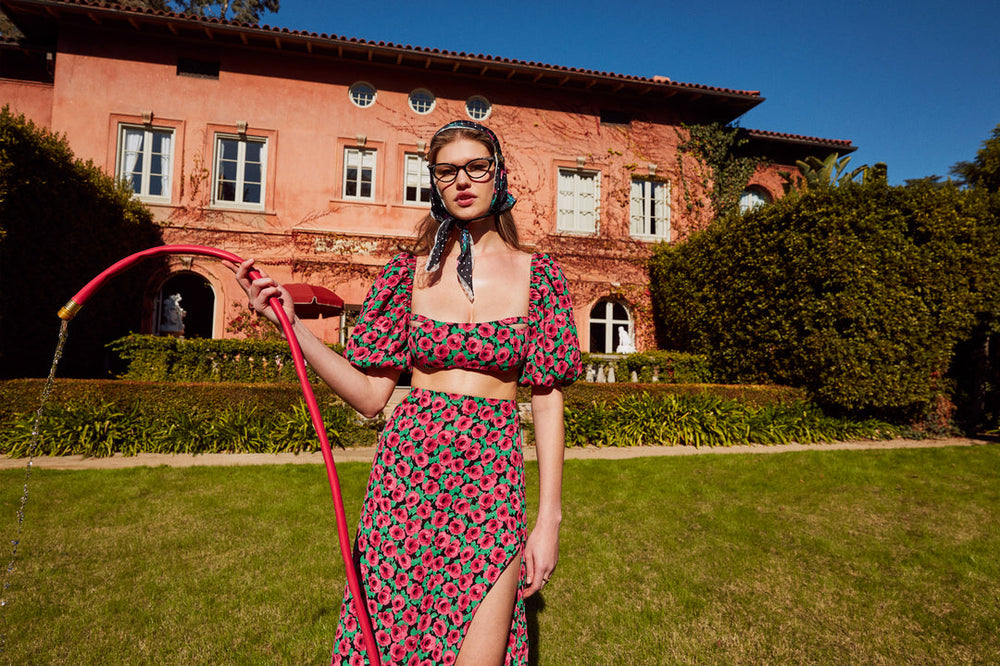 Dolcetto Crop Top — Red