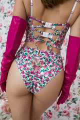 Heart Bloom Bustier — Pink