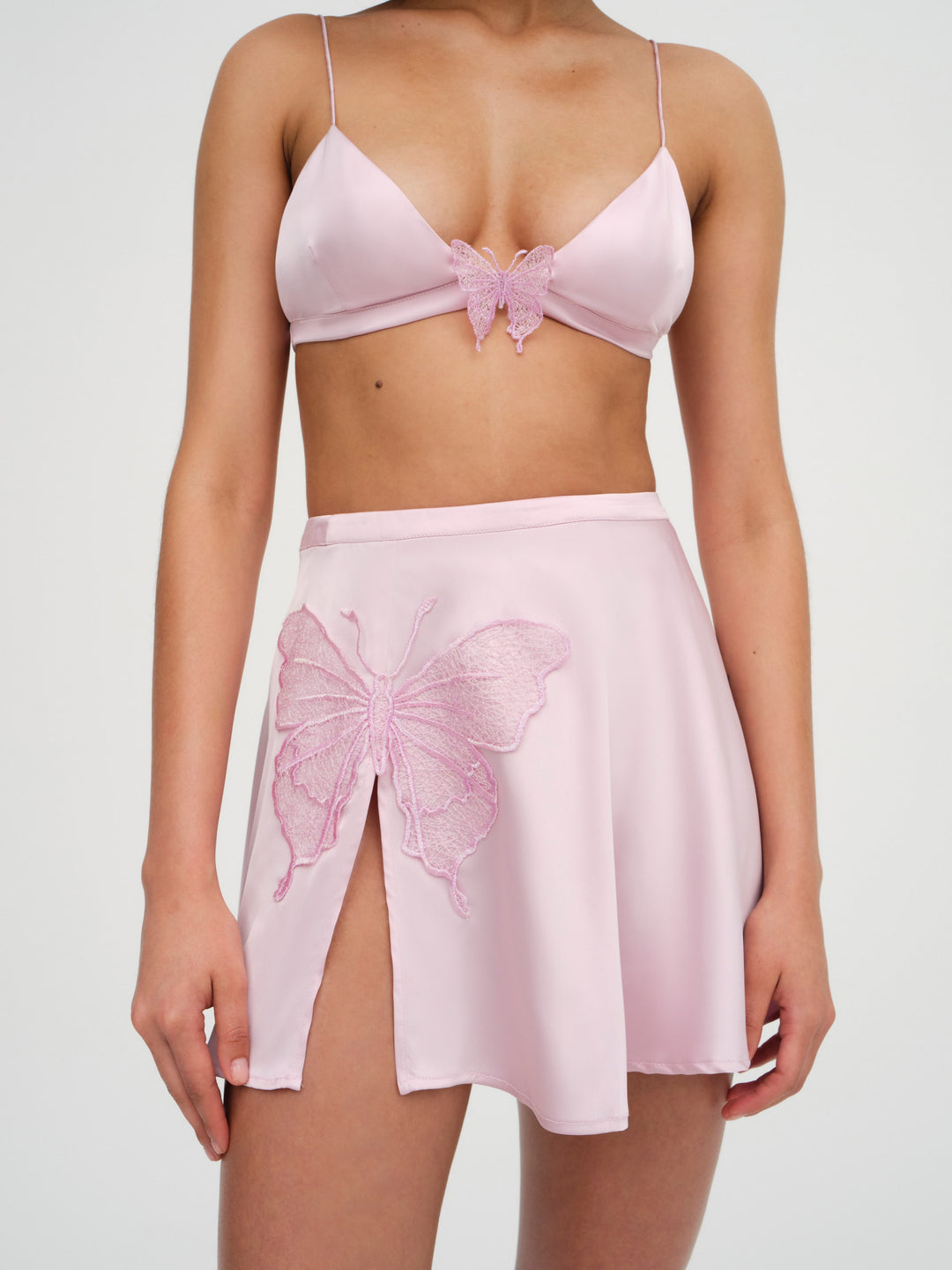 Truette Bralette Top — Pink