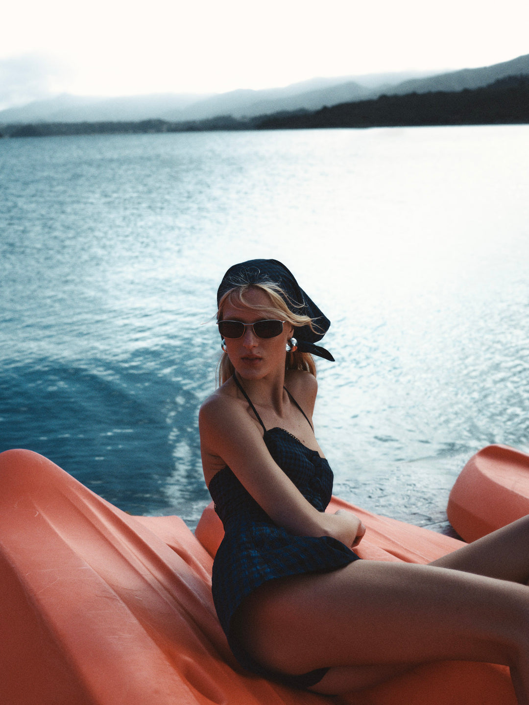 Blue River Top — Navy