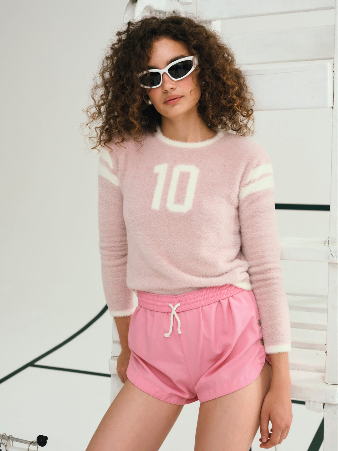 Founded in '10 Sweater — Pink