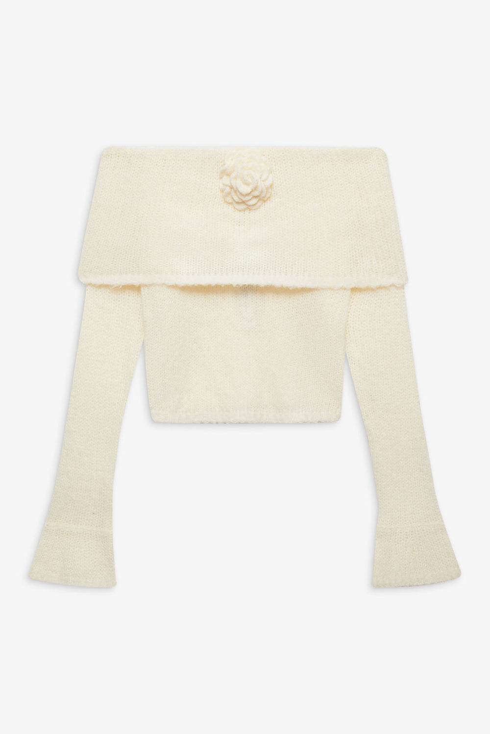 Aspen Knit Top — Cream