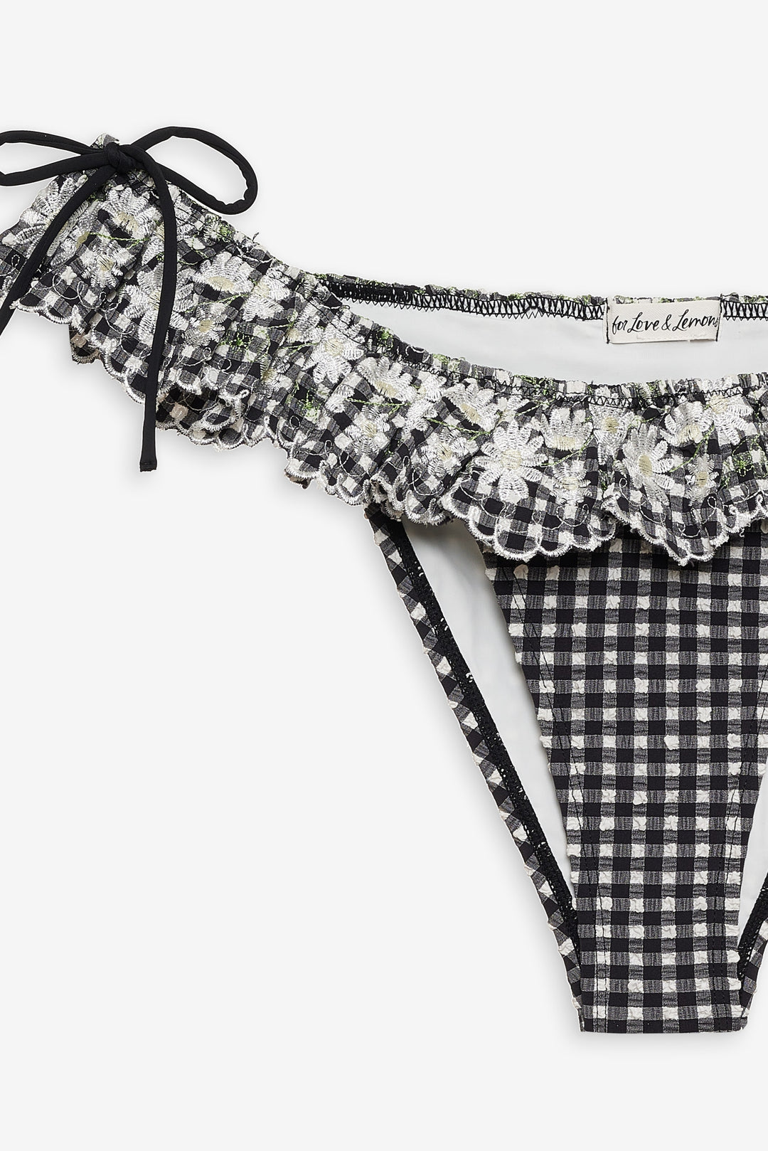 Daisy Lane Bikini Bottom — Black