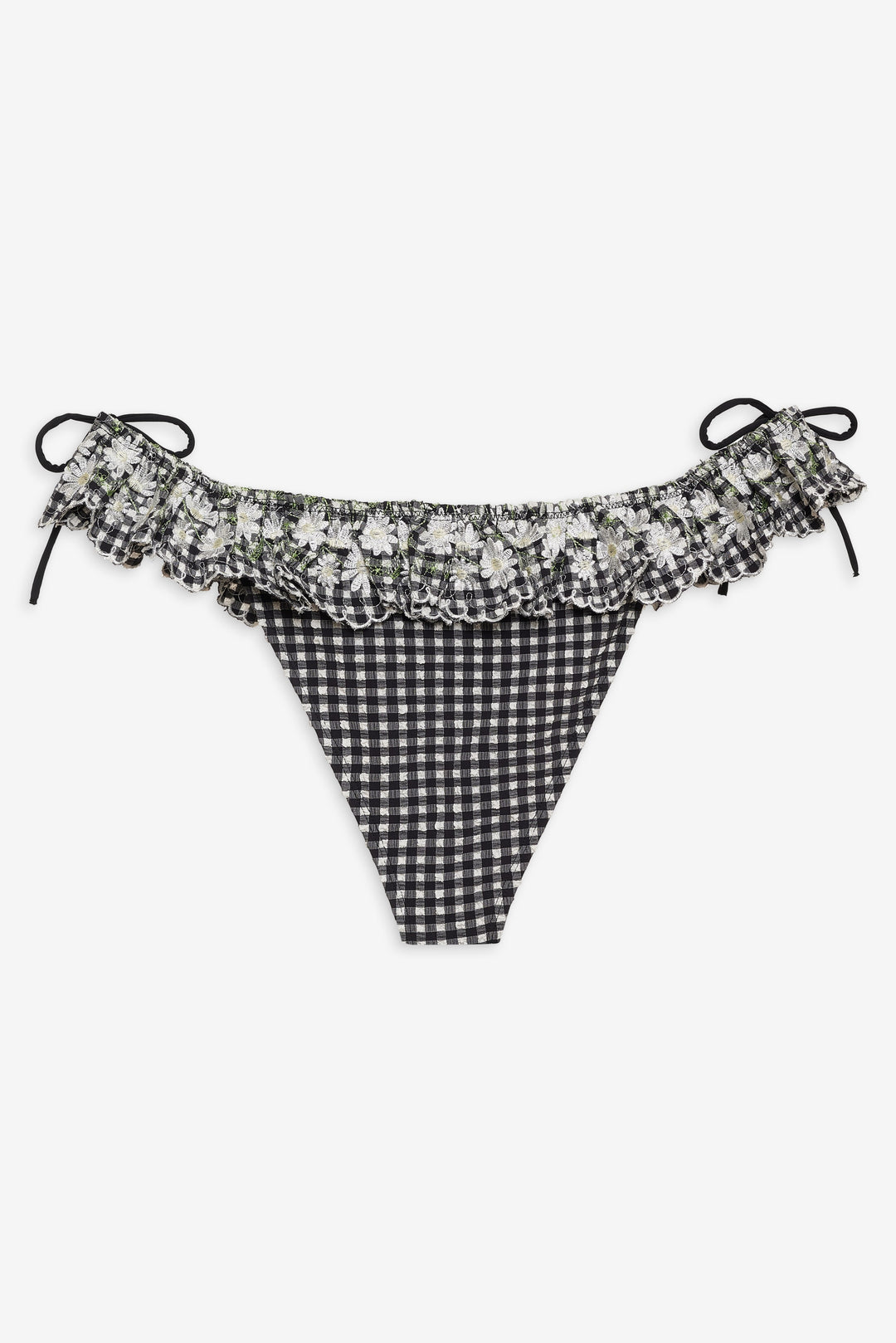 Daisy Lane Bikini Bottom — Black