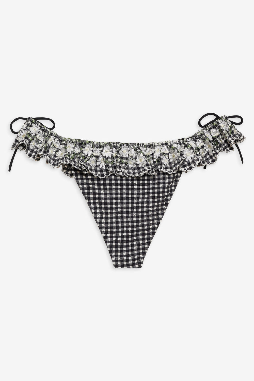 Daisy Lane Bikini Bottom — Black