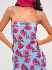 Marina Maxi Dress — Blue