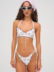 Doily Bikini Bottom — White