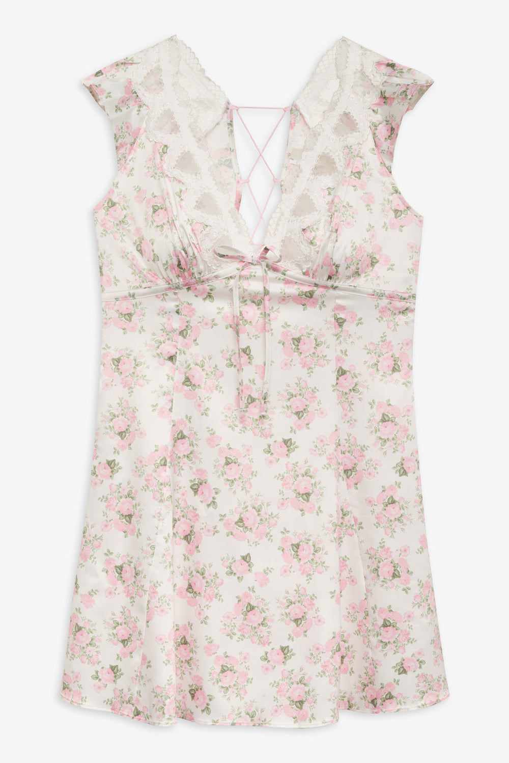 Naima Slip Dress — Pink