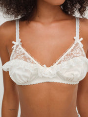 Lana Bralette — White