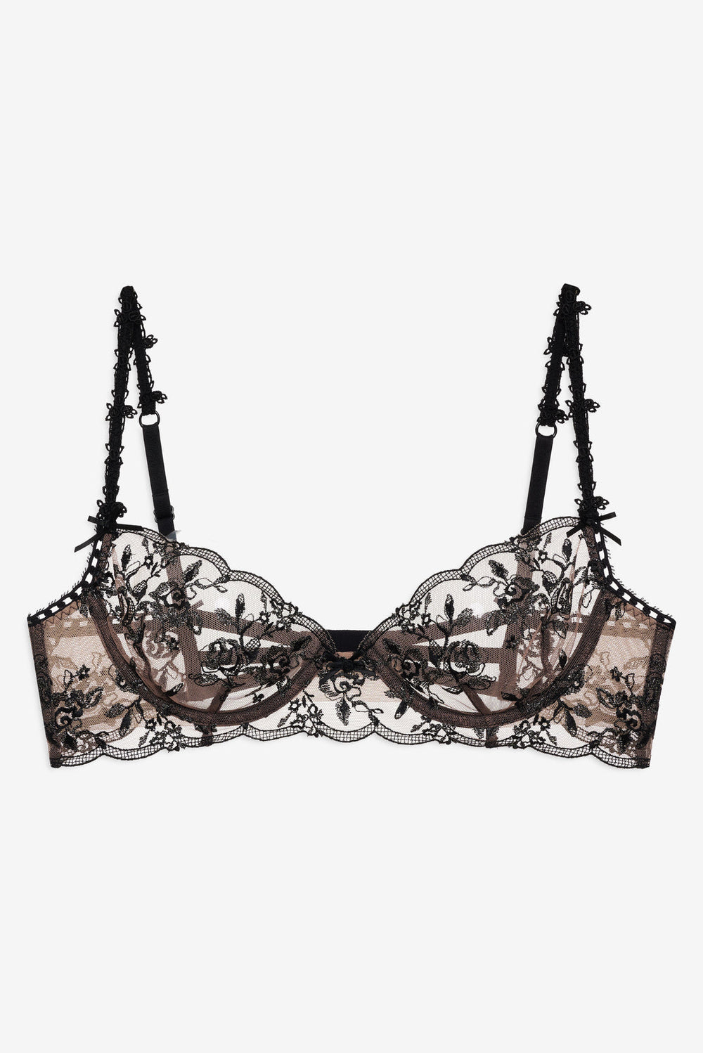 Sonia Underwire Bra — Black