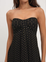 Teagan Mini Dress — Black