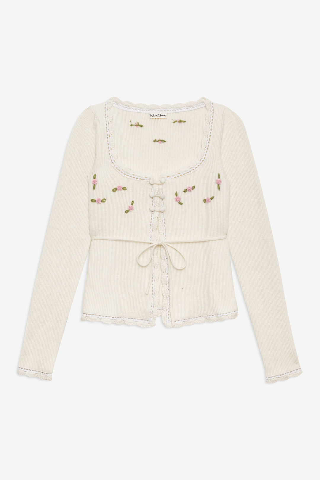 Pheobe Knit Top — Cream