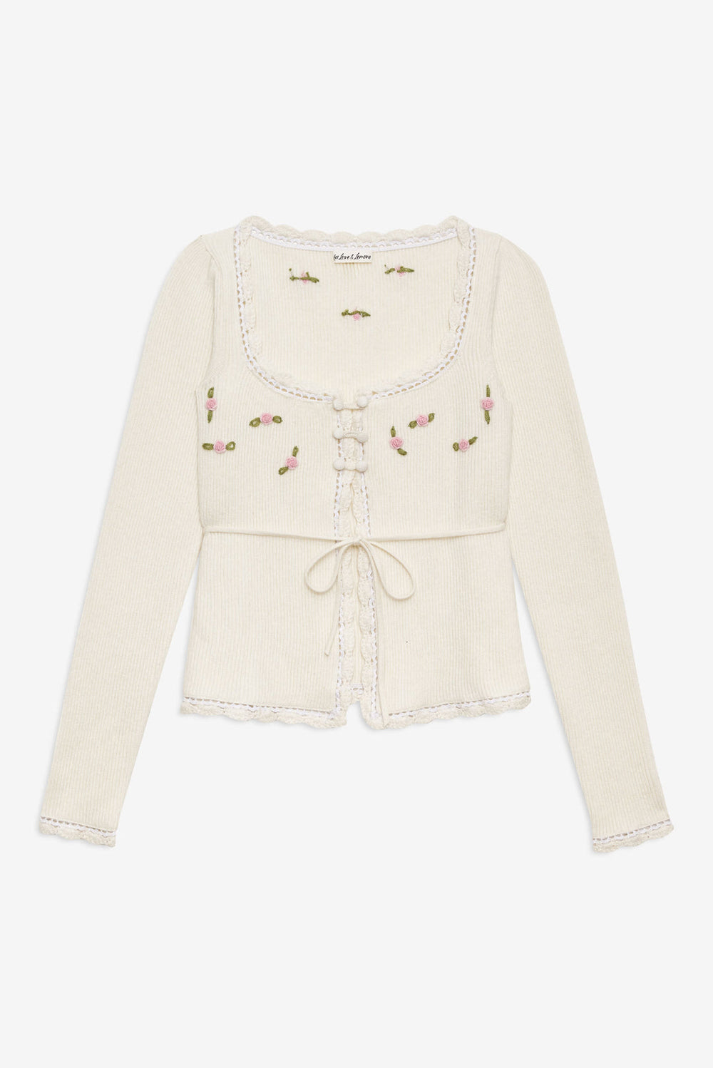 Pheobe Knit Top — Cream