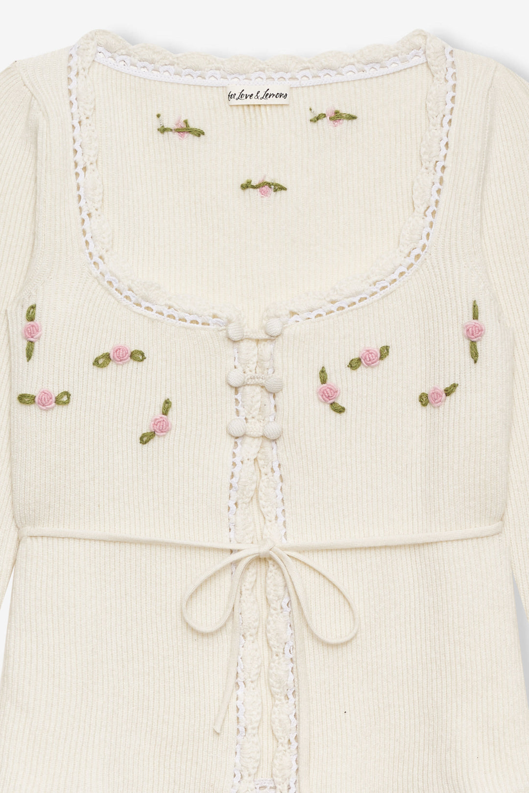 Pheobe Knit Top — Cream