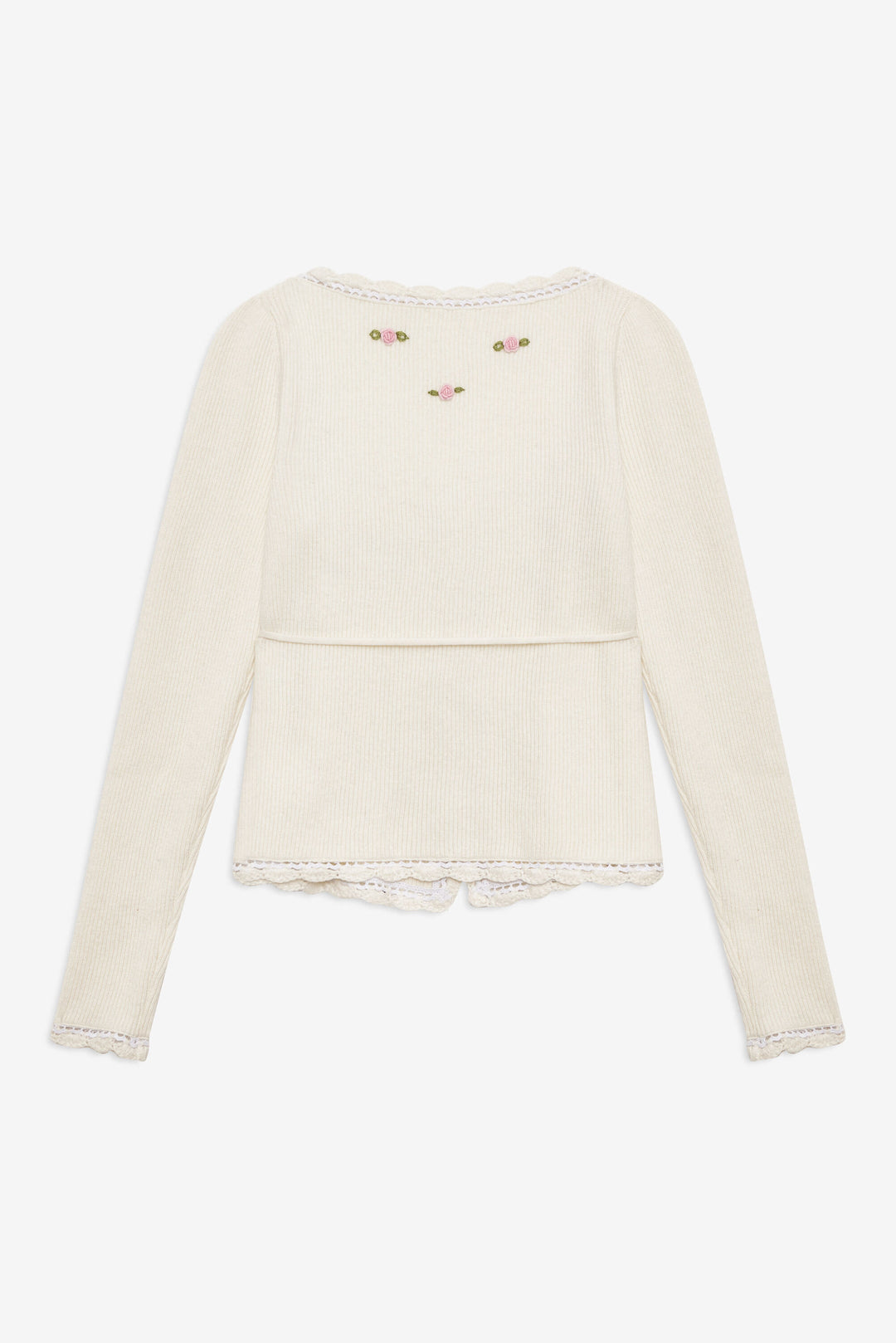 Pheobe Knit Top — Cream