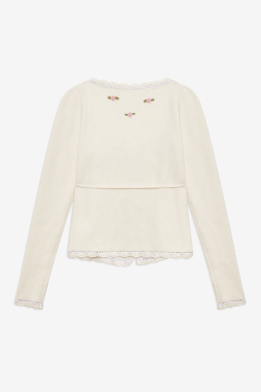 Pheobe Knit Top — Cream