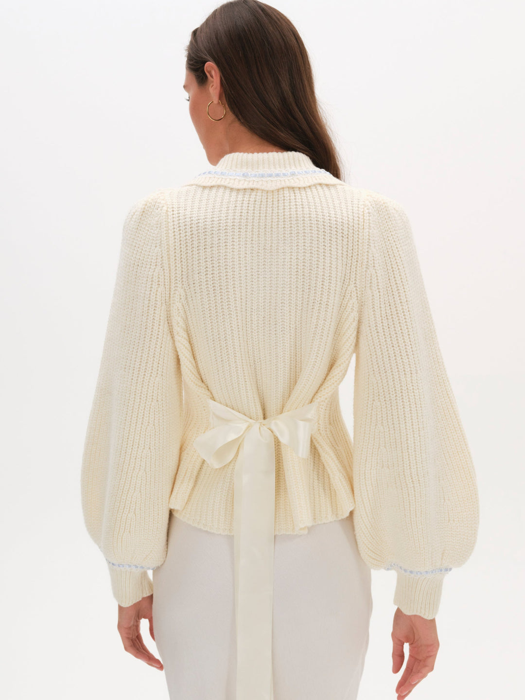 Jade Cardigan — Blue