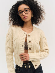 Regina Cardigan — Tan