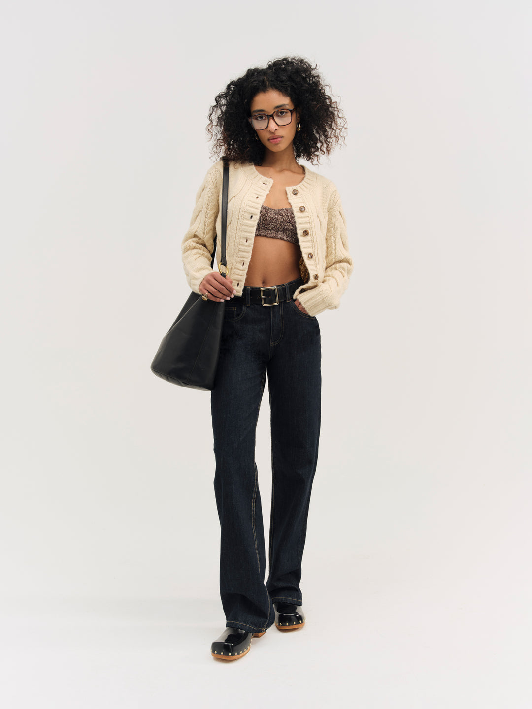 Regina Cardigan — Tan