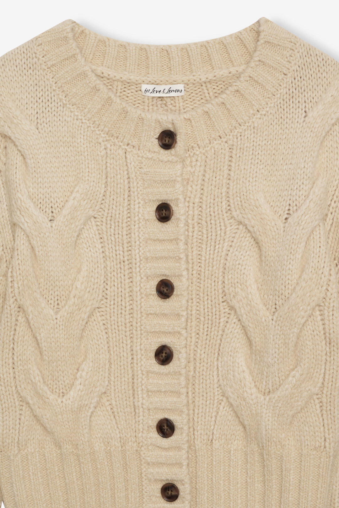 Regina Cardigan — Tan