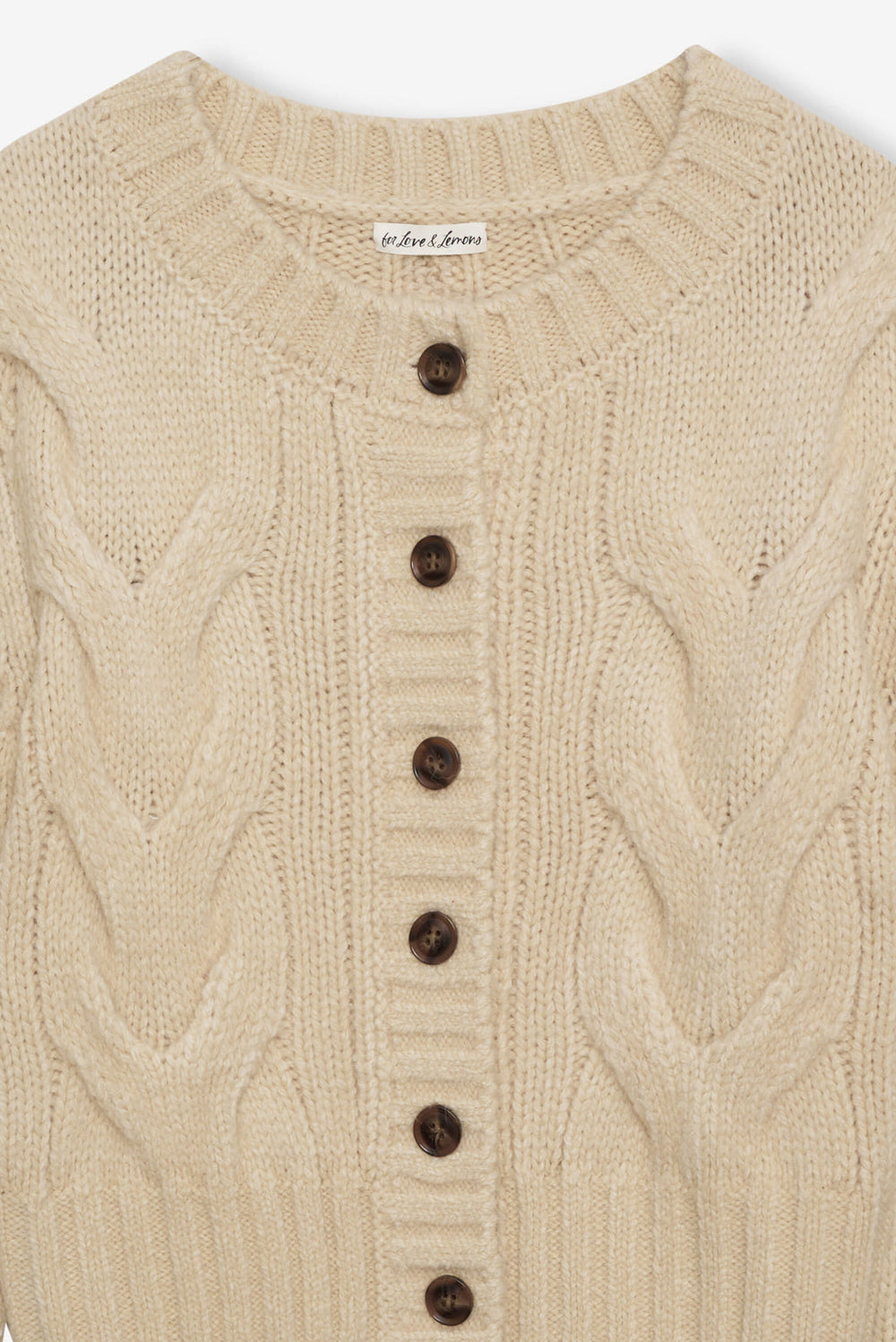 Regina Cardigan — Tan