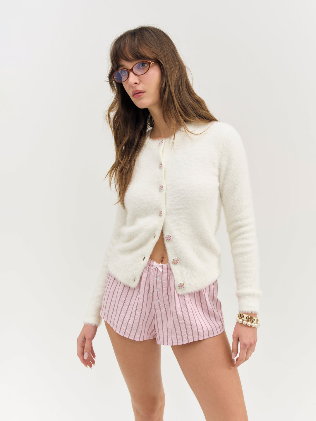 Belinda Cardigan — Cream