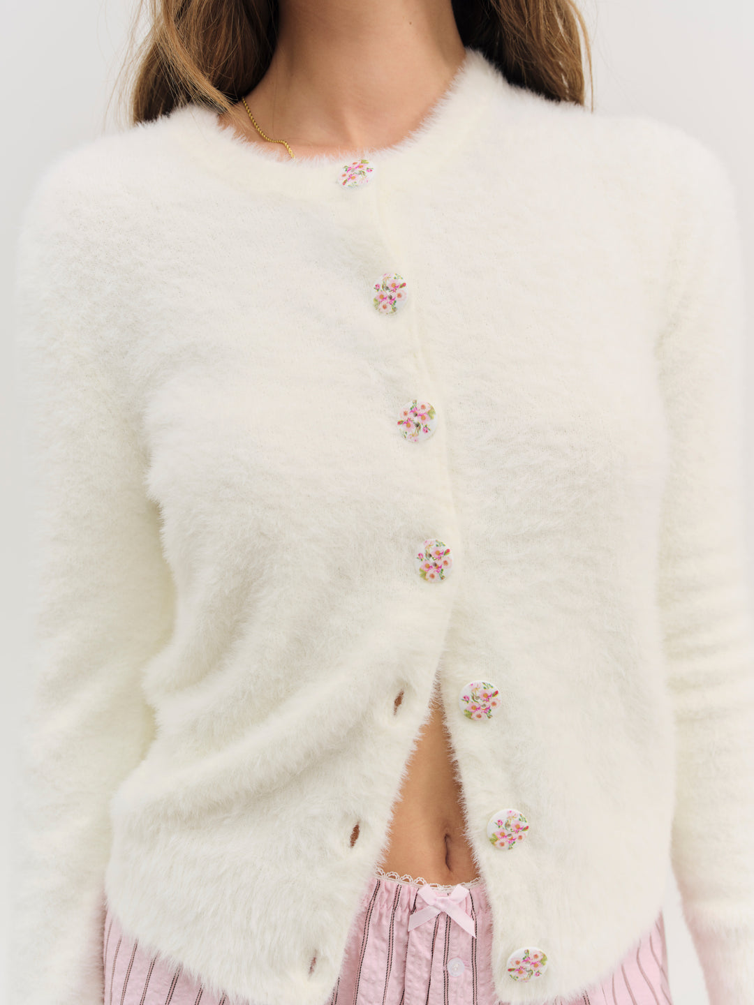 Belinda Cardigan — Cream