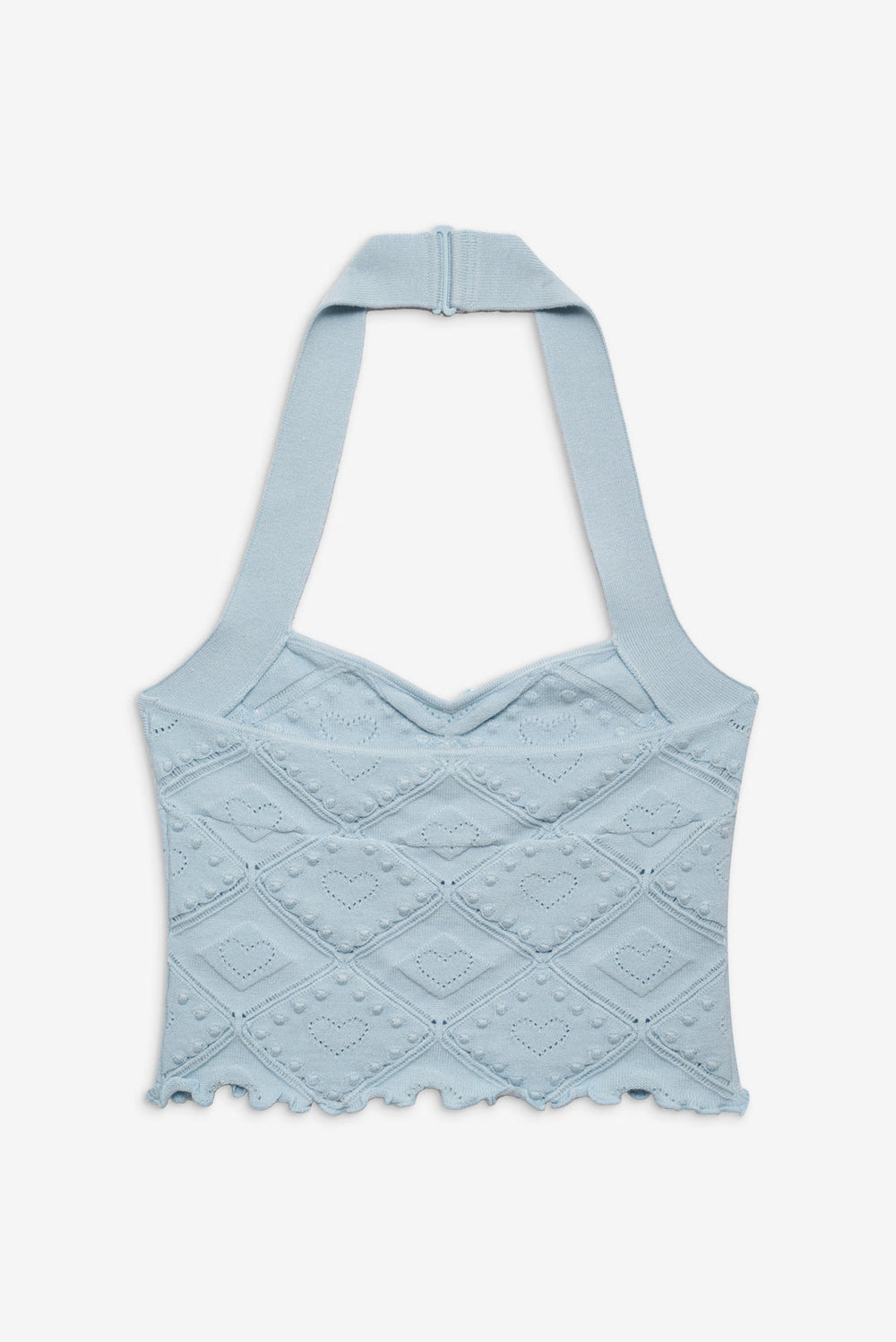 Coco Knit Tank — Baby Blue
